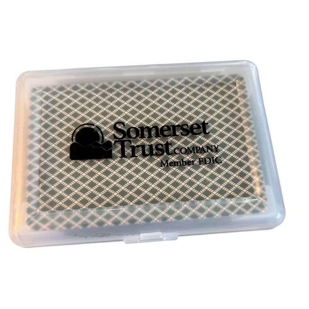 Somerset Trust Company Playing Cards Somerset Pennsylvania *New*